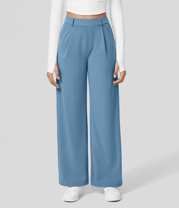 Comfortable Casual Trousers - Ace-Blue-S-36-State of Style
