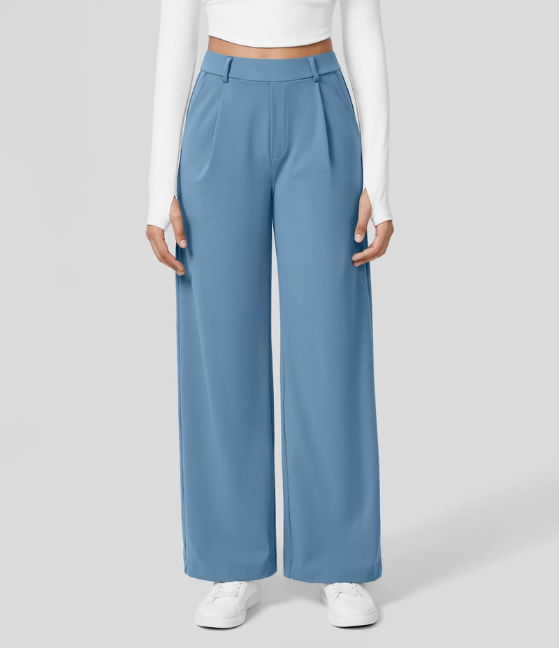 Comfortable Casual Trousers - Ace-Blue-S-36-State of Style