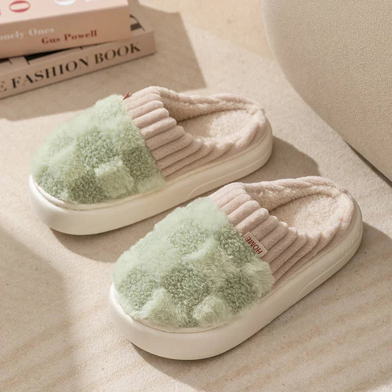 Comfortable Cotton Slippers - Jesse-Grey-8-State of Style