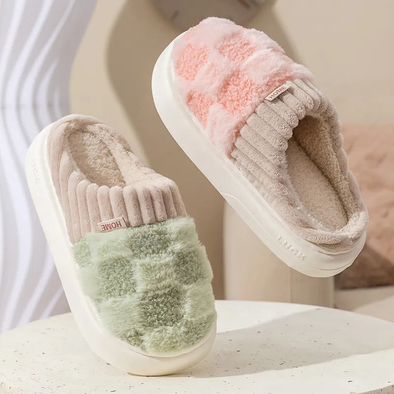 Comfortable Cotton Slippers - Jesse-Grey-8-State of Style