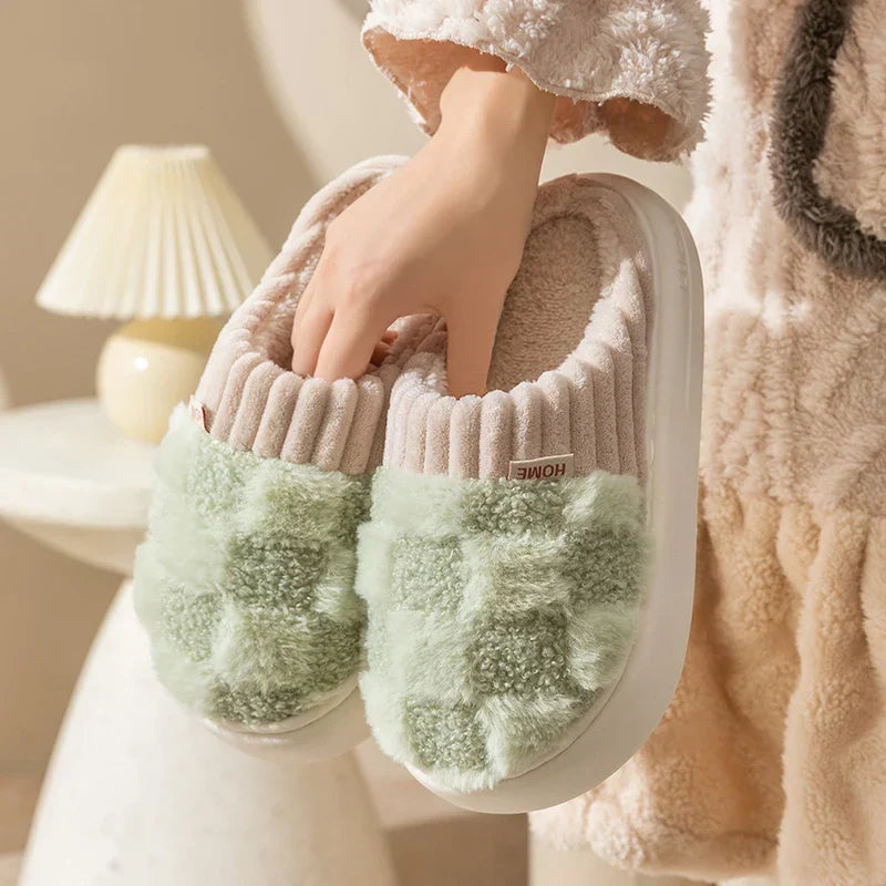 Comfortable Cotton Slippers - Jesse-Grey-8-State of Style