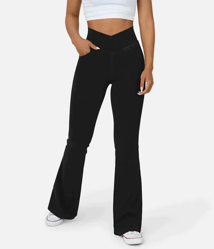 Comfortable Curvy High Waist Jeans - Aria-Light blue-XS-State of Style