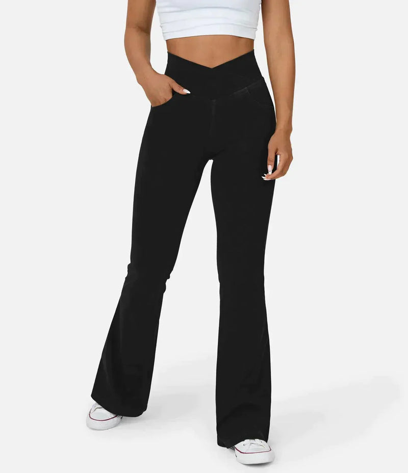 Comfortable Curvy High Waist Jeans - Aria-Light blue-XS-State of Style