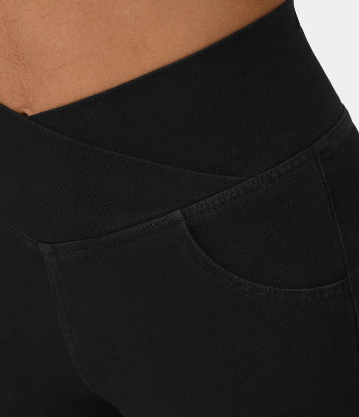 Comfortable Curvy High Waist Jeans - Aria-Light blue-XS-State of Style