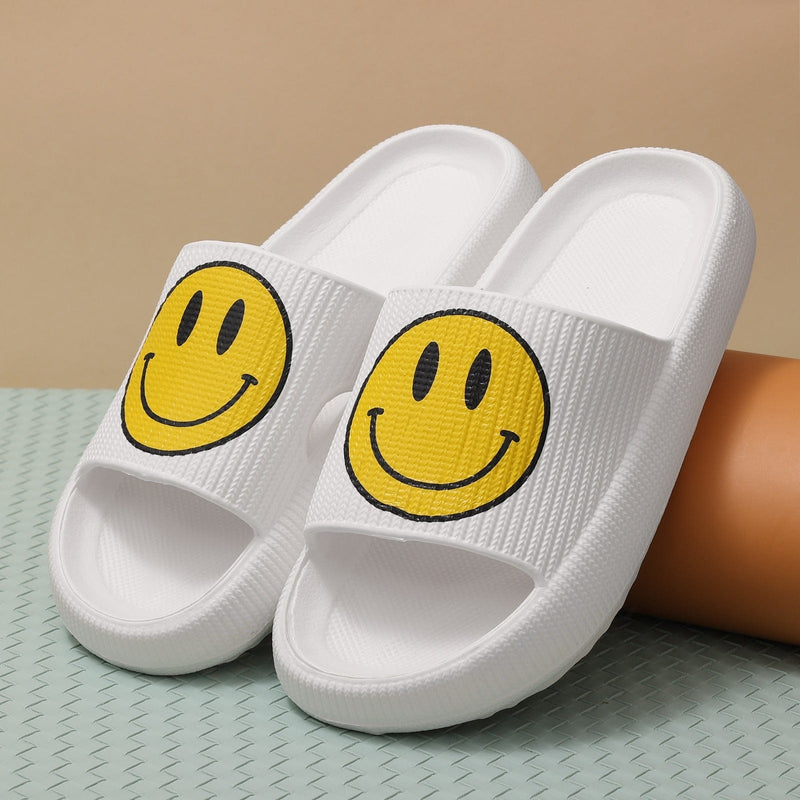 Comfortable Cushioned Slippers - Nora-Black-4/4.5-State of Style