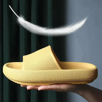 Comfortable Cushioned Slippers - Nora-Black-4/4.5-State of Style