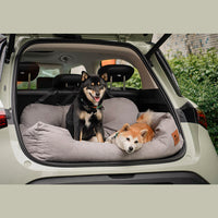 Comfortable Dog Car Bed - RoadPaw-Khaki-State of Style