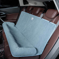 Comfortable Dog Car Bed - RoadPaw-Khaki-State of Style