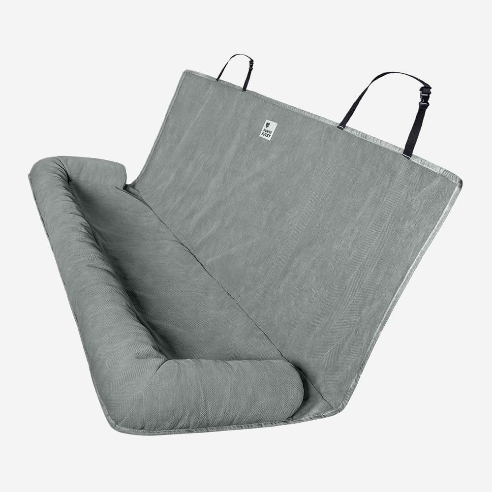 Comfortable Dog Car Bed - RoadPaw-Khaki-State of Style