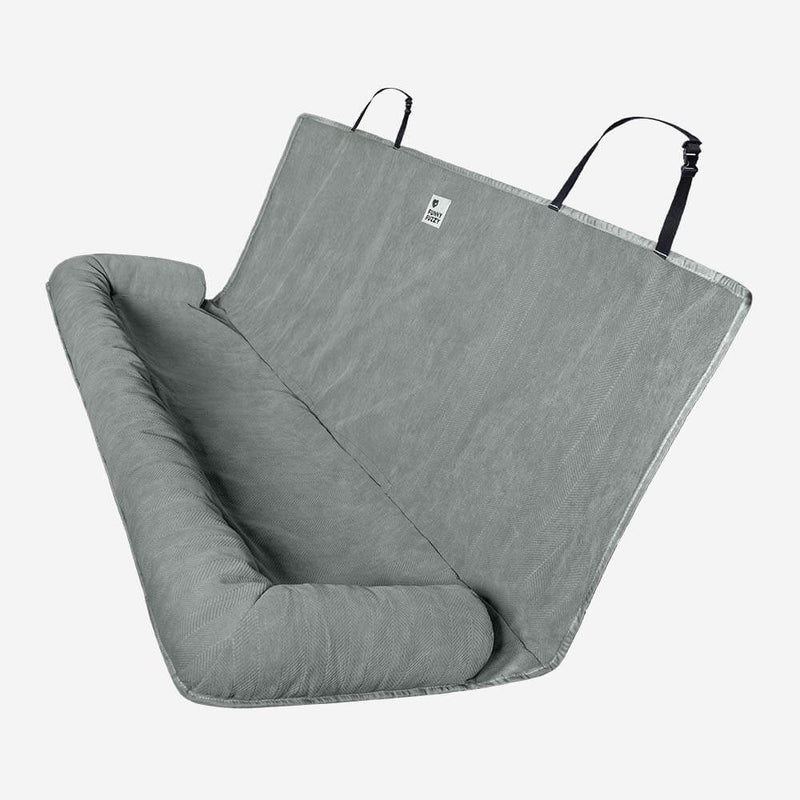 Comfortable Dog Car Bed - RoadPaw-Khaki-State of Style