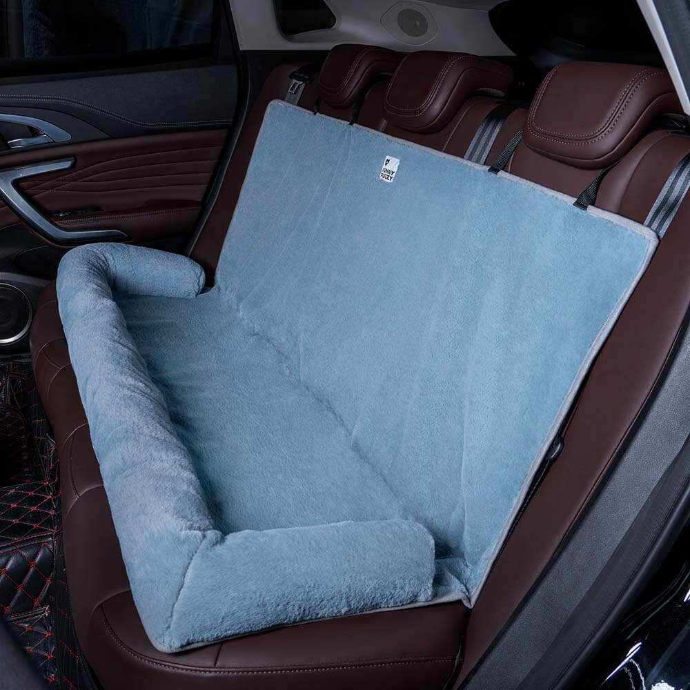 Comfortable Dog Car Bed - RoadPaw-Khaki-State of Style