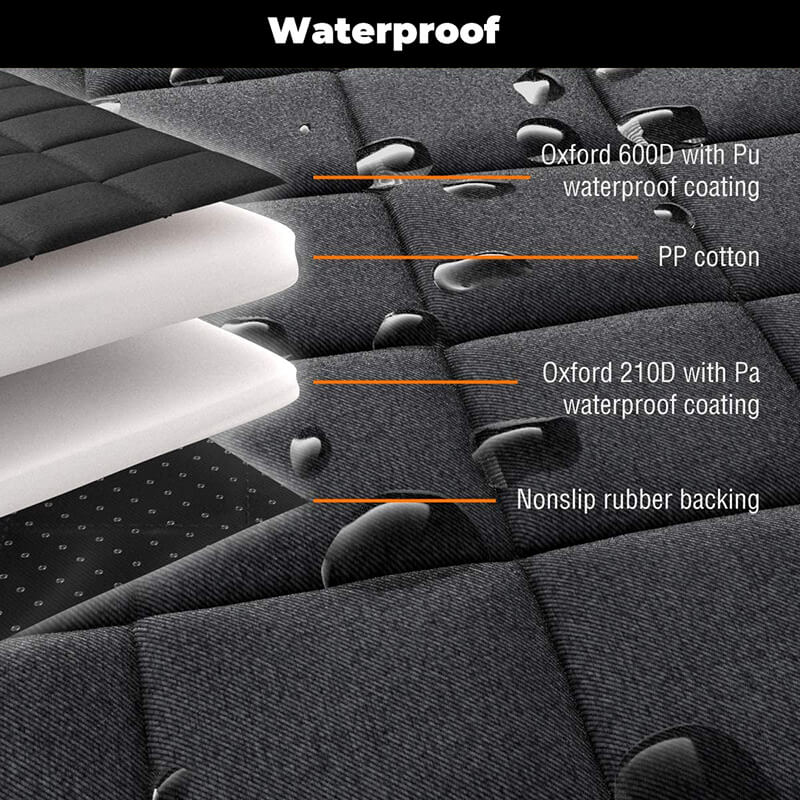 Comfortable Dog Car Bed - RoadPaw-Khaki-State of Style