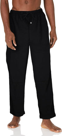 Comfortable Flannel Men's Pyjama Pants - Kyran-Black-S-State of Style