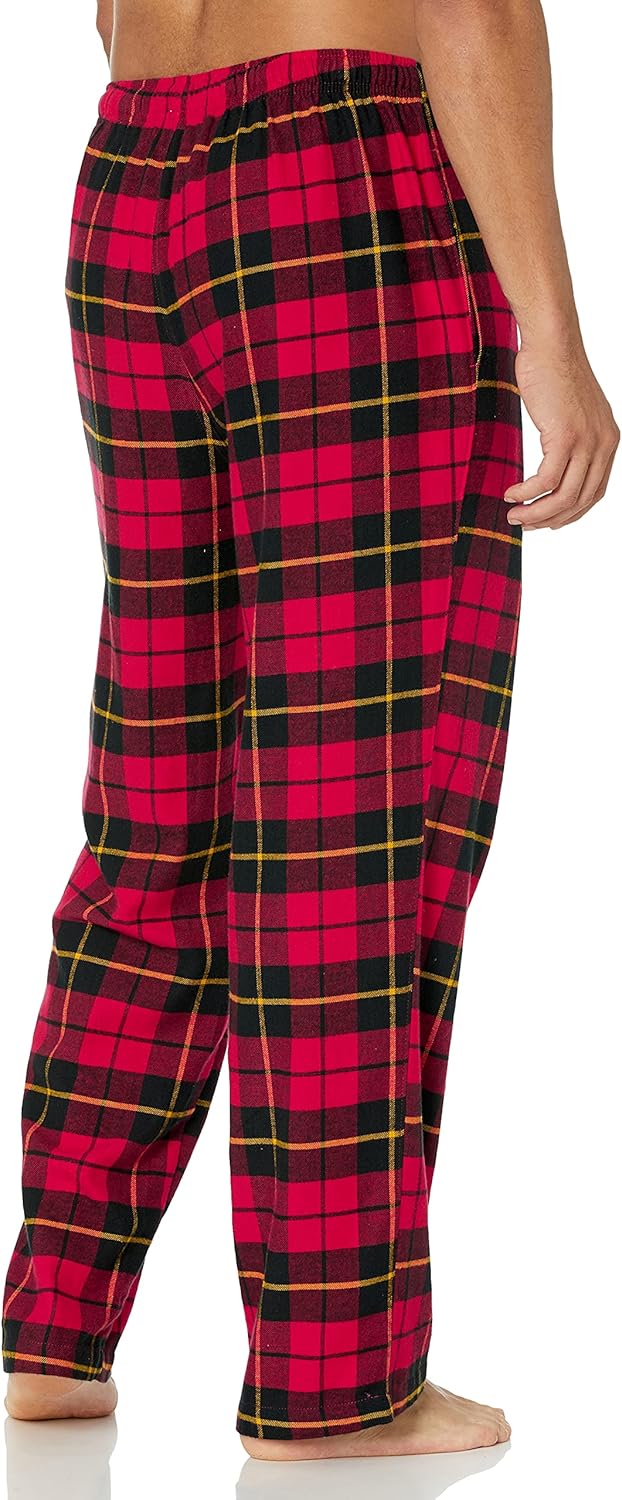 Comfortable Flannel Men's Pyjama Pants - Kyran-Grey White-S-State of Style