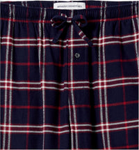 Comfortable Flannel Men's Pyjama Pants - Kyran-Grey White-S-State of Style