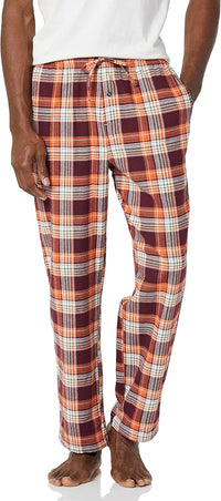 Comfortable Flannel Men's Pyjama Pants - Kyran-Grey White-S-State of Style