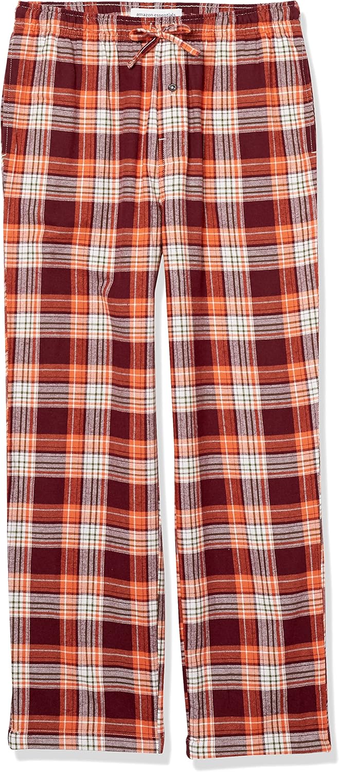 Comfortable Flannel Men's Pyjama Pants - Kyran-Grey White-S-State of Style