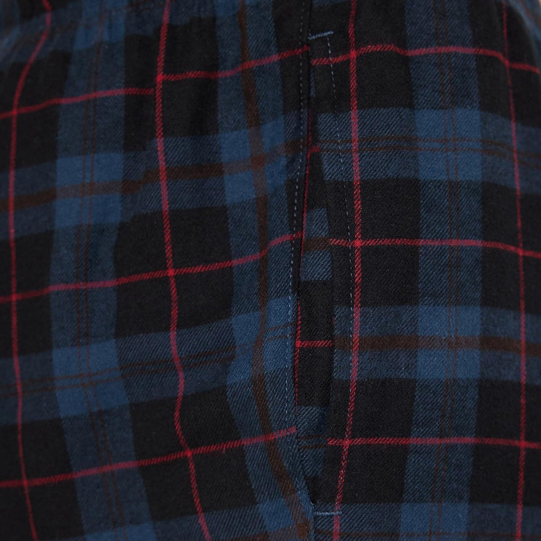 Comfortable Flannel Men's Pyjama Pants - Kyran-Grey White-S-State of Style