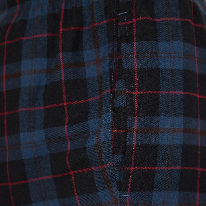 Comfortable Flannel Men's Pyjama Pants - Kyran-Grey White-S-State of Style