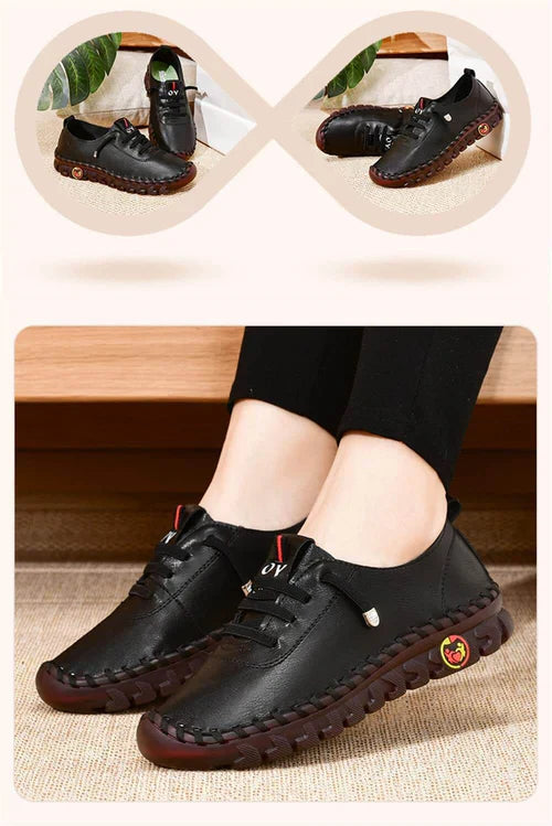 Comfortable Flat Women's Loafer – Ella-Black-4.5-State of Style
