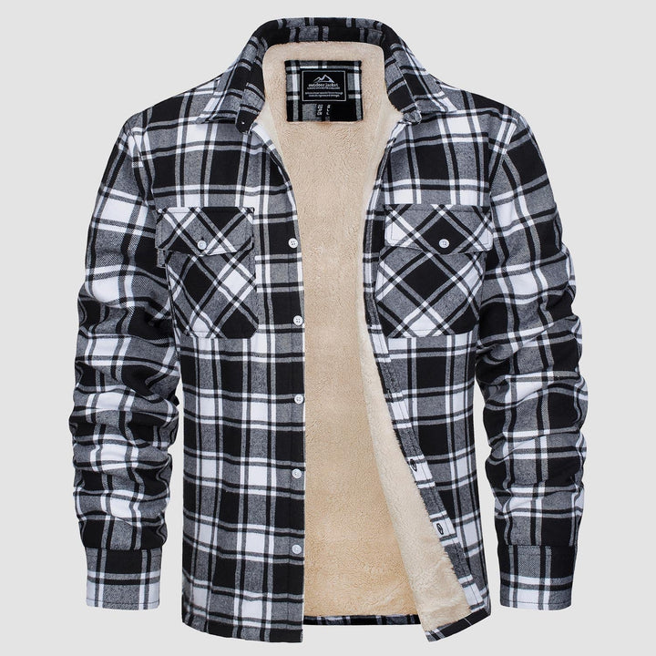 Comfortable Fleece Shirt - Ruben-Black-S-State of Style