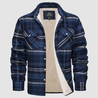Comfortable Fleece Shirt - Ruben-Blue Grey-S-State of Style