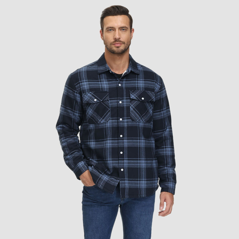 Comfortable Fleece Shirt - Ruben-Brown-S-State of Style