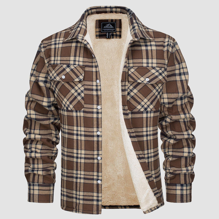 Comfortable Fleece Shirt - Ruben-Brown-S-State of Style
