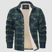 Comfortable Fleece Shirt - Ruben-Green-S-State of Style