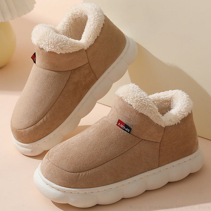 Comfortable Fur Slippers - Sofie-Khaki-3.5-State of Style