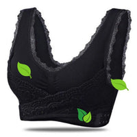 Comfortable Good Supporting Bra - Grace-Black-S-State of Style
