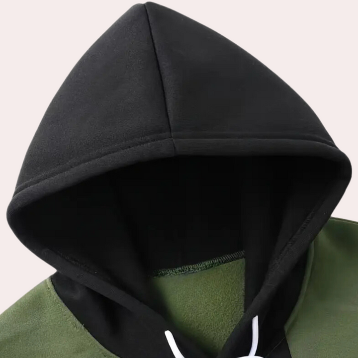 Comfortable Hoodie for Men - Rowan-Black-S-State of Style