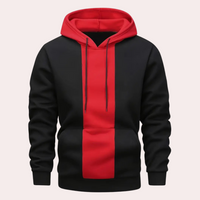 Comfortable Hoodie for Men - Rowan-Black-S-State of Style