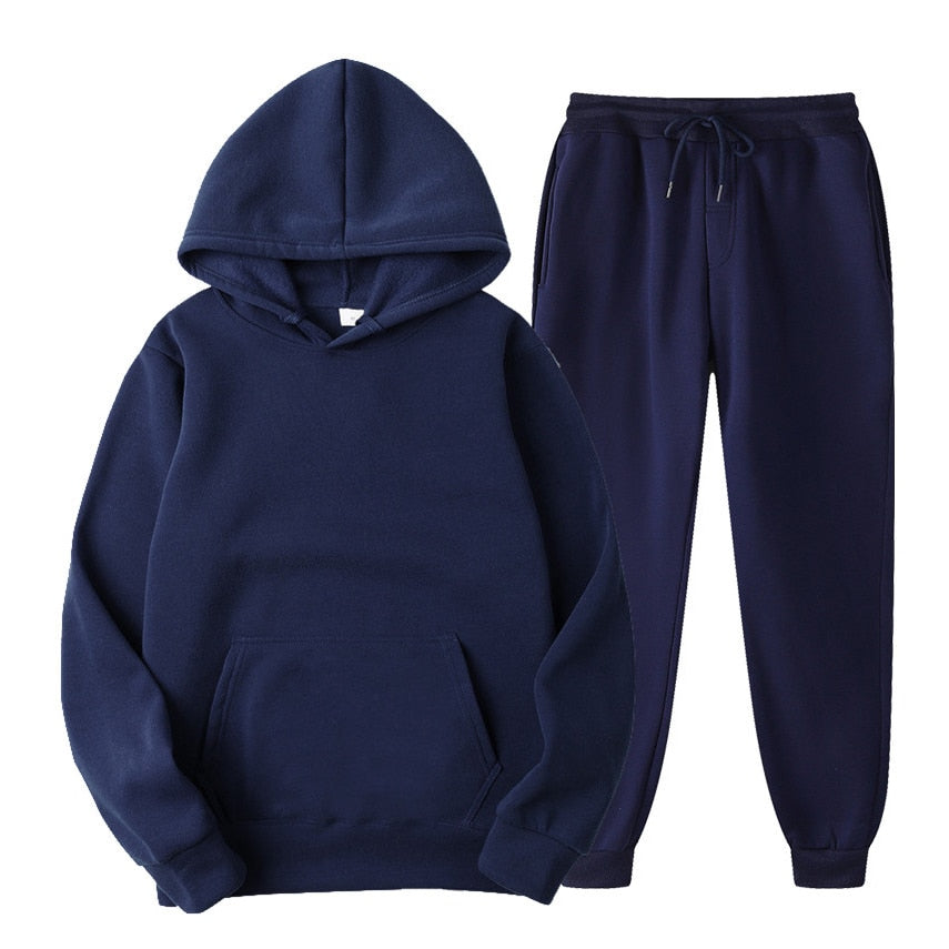 Comfortable Jogging Set For Women | Stylish & Versatile-Navy Blue-S-State of Style