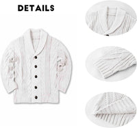 Comfortable Knitted Men's Cardigan - Lucas-Green-M-State of Style