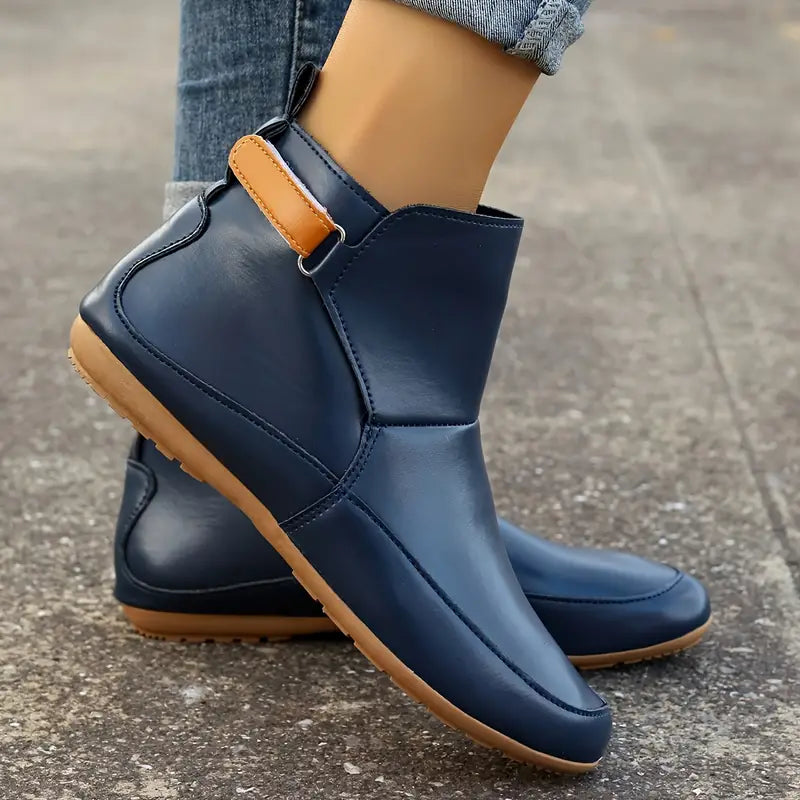 Comfortable Ladies Ankle Boots - ErgoFit-Green-3.5-State of Style