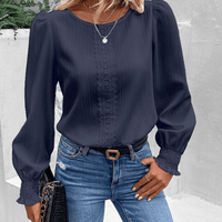 Comfortable Ladies Blouse - Lana-White-XS-State of Style