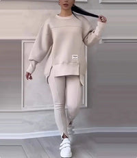 Comfortable Ladies Clothing Set - Elin-White-S-State of Style