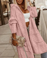 Comfortable Ladies' Hoodie - Elise-Pink-S-State of Style