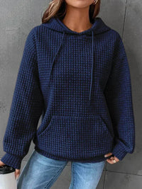 Comfortable Ladies Hoodie - Mia-Blue-S-State of Style