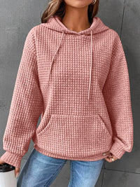 Comfortable Ladies Hoodie - Mia-Pink-S-State of Style