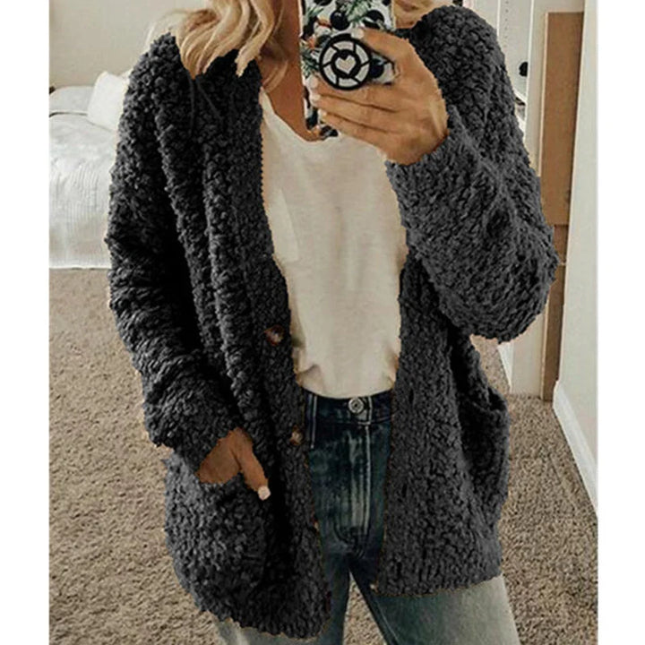 Comfortable Ladies Jacket - Lisa-Black-S-State of Style