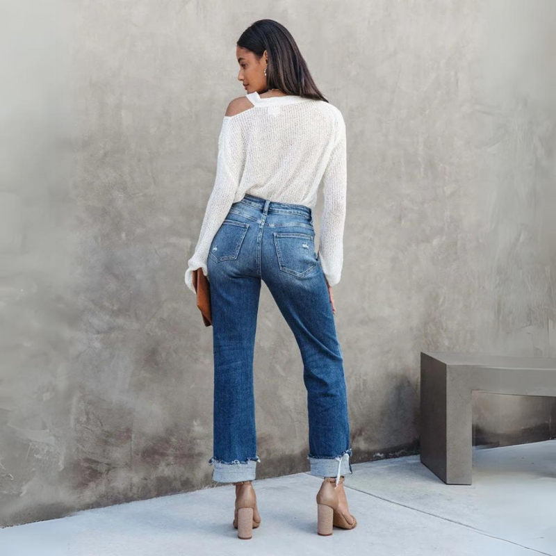 Comfortable Ladies Jeans - Elise-S-State of Style