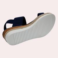 Comfortable Ladies Sandals for Every Day - Noa-Blue-3-State of Style