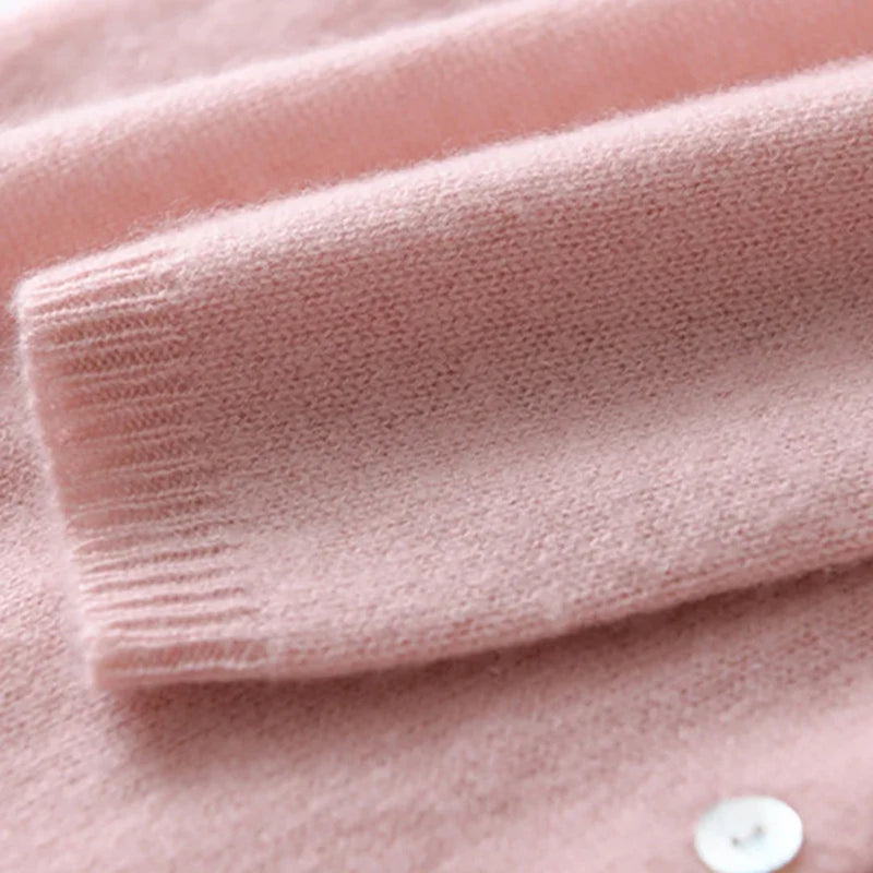Comfortable Ladies Sweater - Ivy-Pink-S-State of Style
