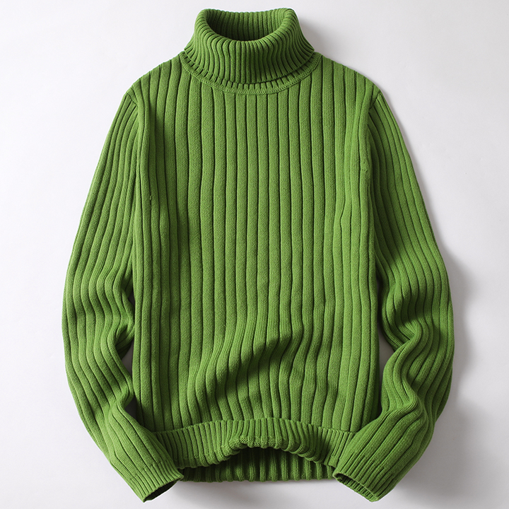 Comfortable Ladies Sweater - Mila-Green-M-State of Style