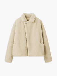 Comfortable Ladies Teddy Coat - Aveline-S-State of Style