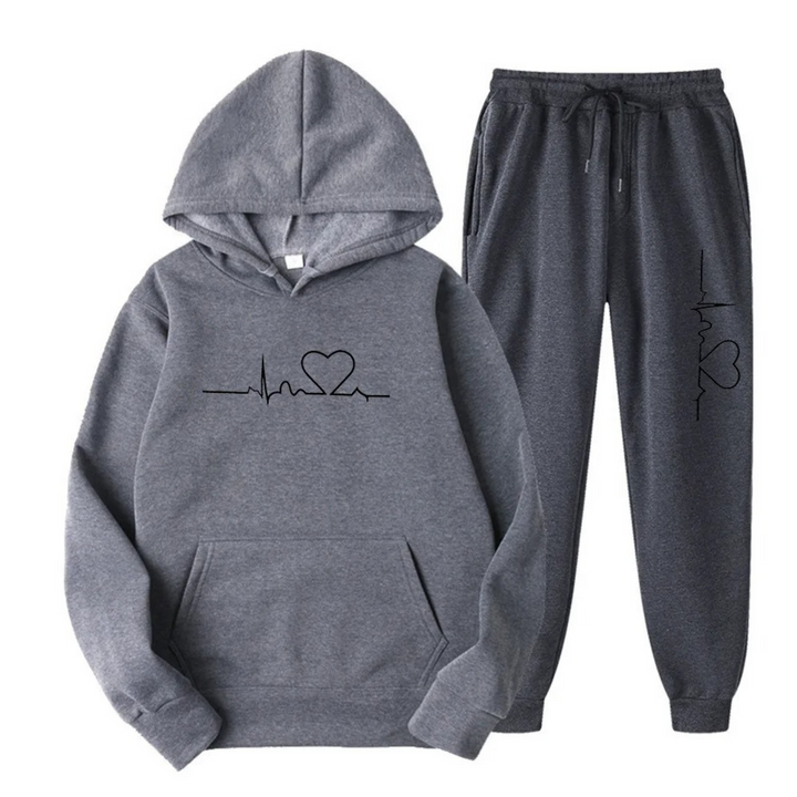 Comfortable Ladies Training Suit - Lyra-Grey-S-State of Style