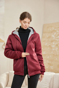 Comfortable Ladies Winter Fleece Vest - Gemma-Black-S-State of Style