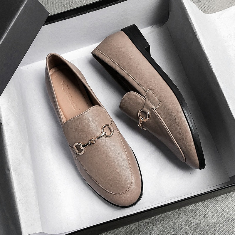Comfortable Loafers – Stylish & Supportive Everyday Shoes-Khaki-4.5-State of Style